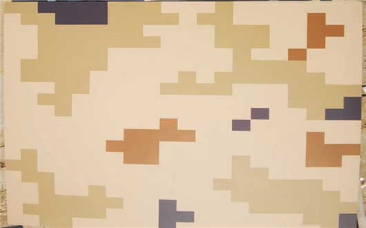 宁夏荒漠迷彩漆喷涂